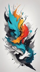 Abstract colored background - 739439871