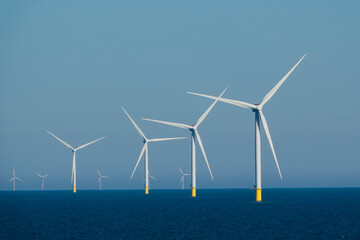 Offshore-Windpark in der Ostsee - obrazy, fototapety, plakaty