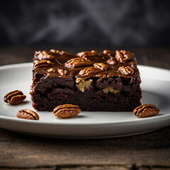 Bourbon Pecan Brownies - Decadent Chocolate Indulgence