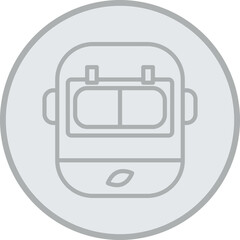 Welding Mask Grey Line Circle Icon