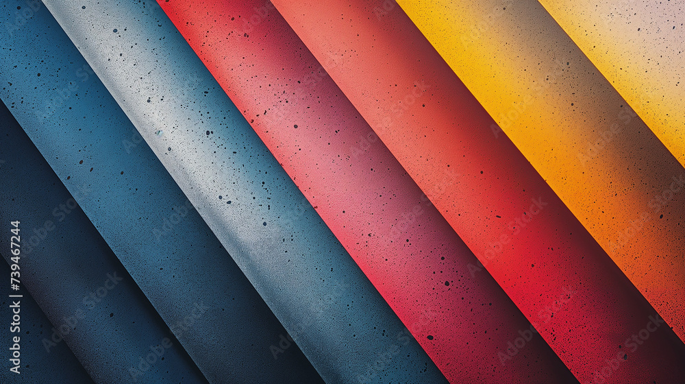 Aufkleber abstract background with multicolored stripes. 3d render illustration.