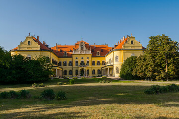 Building of the Karolyi Castle in Nagymagocs