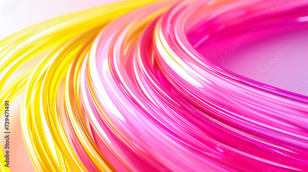 Poster rainbow spectrum in motion: bright, swirling colors create a dynamic abstract, capturing the vibrant