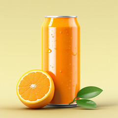 orange juice and fruits