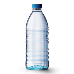 water bottle isolated on white