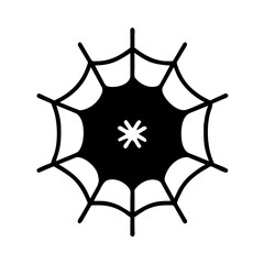 Spider web icon