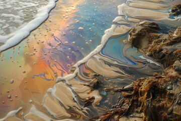 oil pollution in water