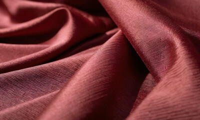 Luxurious silk, twisting, turning, texture, fabric, background image, fashion, luxury cloth