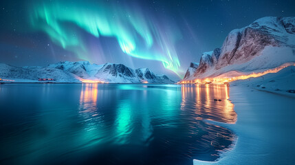 Northern Lights aurora boreali