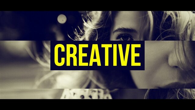 Modern Glitch Slideshow