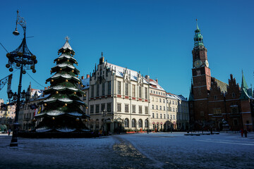 Wroclaw, Wrocław, Polska, Poland, rynek, ratusz