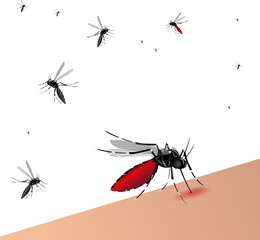 O vírus da Dengue, Febre Amarela, Zika vírus e Chikungunya. É transmitido principalmente pelo mosquito Aedes aegypti ou por transfusão de sangue