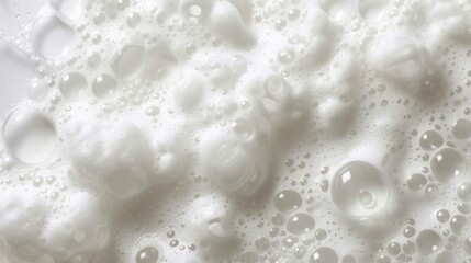 foam background.