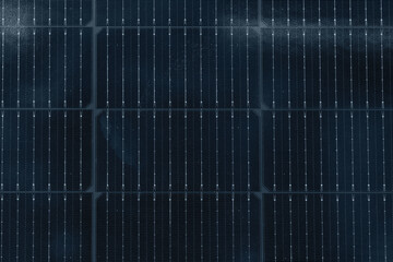 Close up solar panel background.