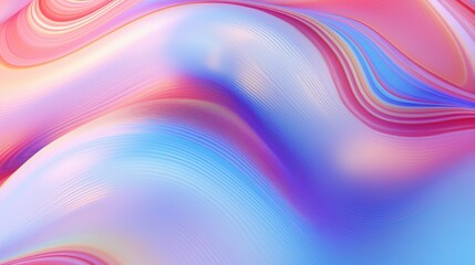 Colorful funky fantasy abstract holographic background