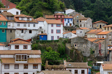 Fototapeta premium cudillero, asturias, spain