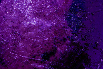 Purple abstract ice texture background