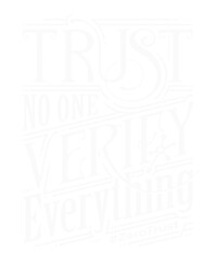 Zero Trust - Trust no one, verify everything - obrazy, fototapety, plakaty