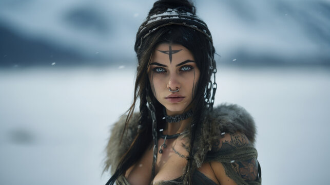A viking woman: Shield Maiden