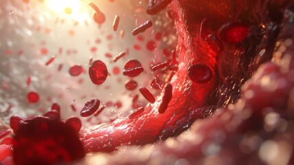 Exploring Red Blood Cell Dynamics - A deep dive into the dynamic world of red blood cells, showcasing their movement and function
