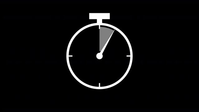 30 Second Stopwatch Icon timer