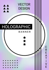 A set of modern abstract covers. Creative backgrounds