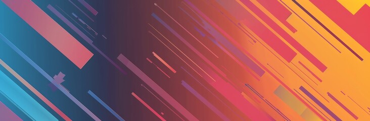 Flat shapeless abstract colorful background gradient wallpaper - obrazy, fototapety, plakaty