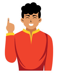 indian elections voter man