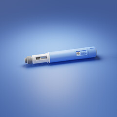 Injector / dosing pen  for subcutaneous injection of antidiabetic medication or anti-obesity...