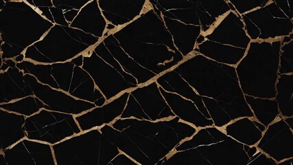black marble natural surface for background, Dark marble texture with bold contrasting design, Luxury stone for ceramic floor and wall tiles design art cover.Ai generative - obrazy, fototapety, plakaty