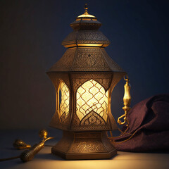 Realistic Ramadan High Voltage Lamp  HD quality 5000/5000 pixel