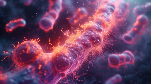 Enter microscopic realm, viruses and bacteria reveal their intricate architecture and design