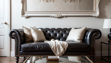 sofa, chesterfield, couch, elegance 