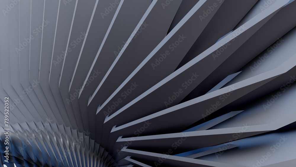 Aufkleber abstract grey background geometric pattern of design 3d render