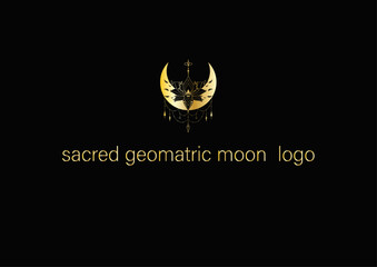 sacred geometric mystical logo