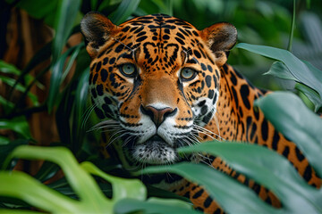 Close-Up of Jungle's Jaguar