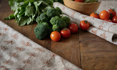 Kitchen setting, tea towel, cosy homely setting, baking