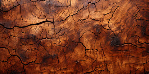 Deep and patterned drawings on the bark of the old cedar, like thickets of unprecedented plan - obrazy, fototapety, plakaty