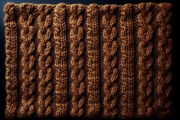 Multicolor knitted merino wool autumn background in earthy tones, handmade texture