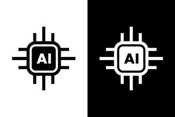 Ai generated icon. Artificial intelligence generated. Vector - obrazy, fototapety, plakaty