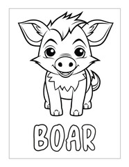 Baby Animals Coloring Pages 