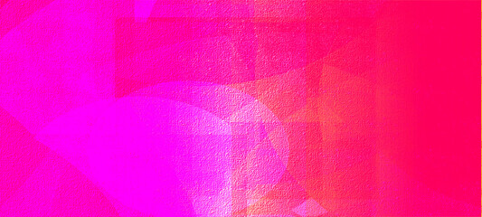 Obraz premium Pink widescreen background, Perfect for banner, poster, social media, template and online web ads