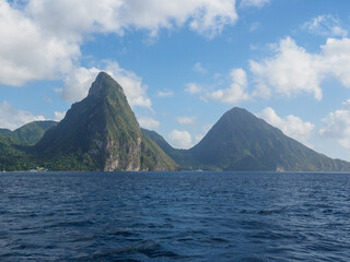 The Pitons of Saint Lucia