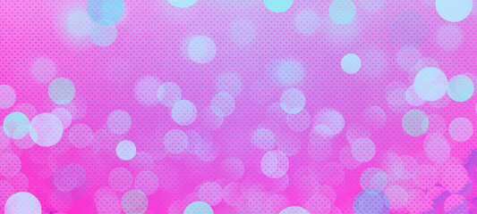 Pink bokeh background for banner, poster, event, celebrations, story, ad, and various design works
