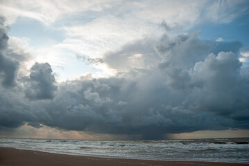 Stürmisch am Meer