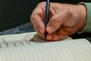 Escritura a mano