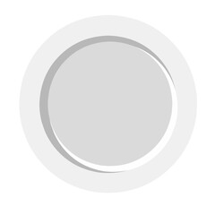 Empty plate Illustration 