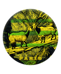 design t-shirt png  vecor art car paris 1946