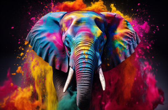 Elephant Psychedelic Images – Browse 1,365 Stock Photos, Vectors, and ...
