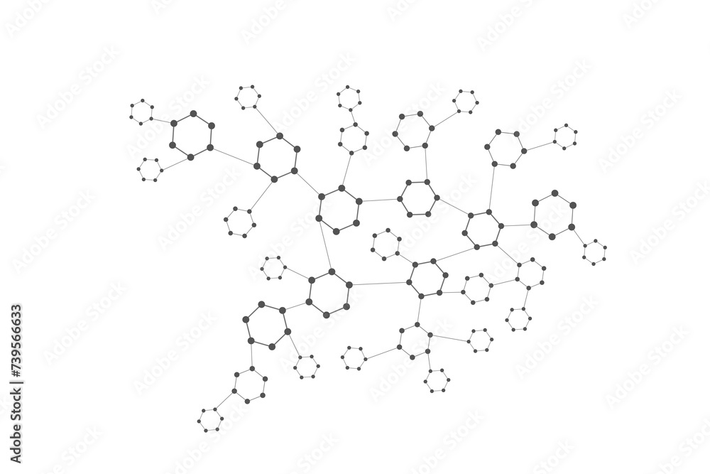 Poster . Abstract technology shape. Science abstract shape with copy space.